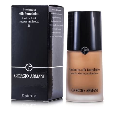 giorgio armani luminous silk foundation, no. 5.5 natural beige, 1 ounce